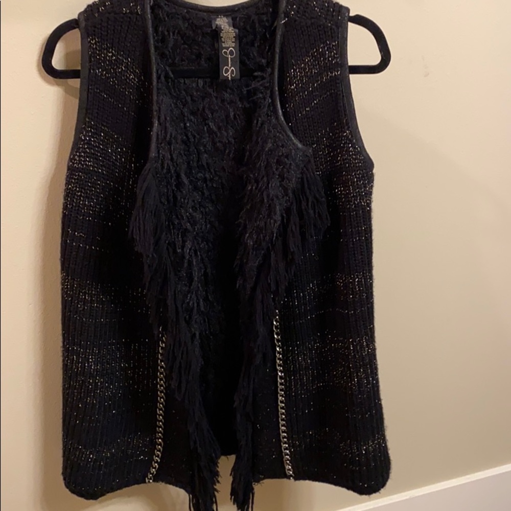 Jessica Simpson Faux Fur Vest